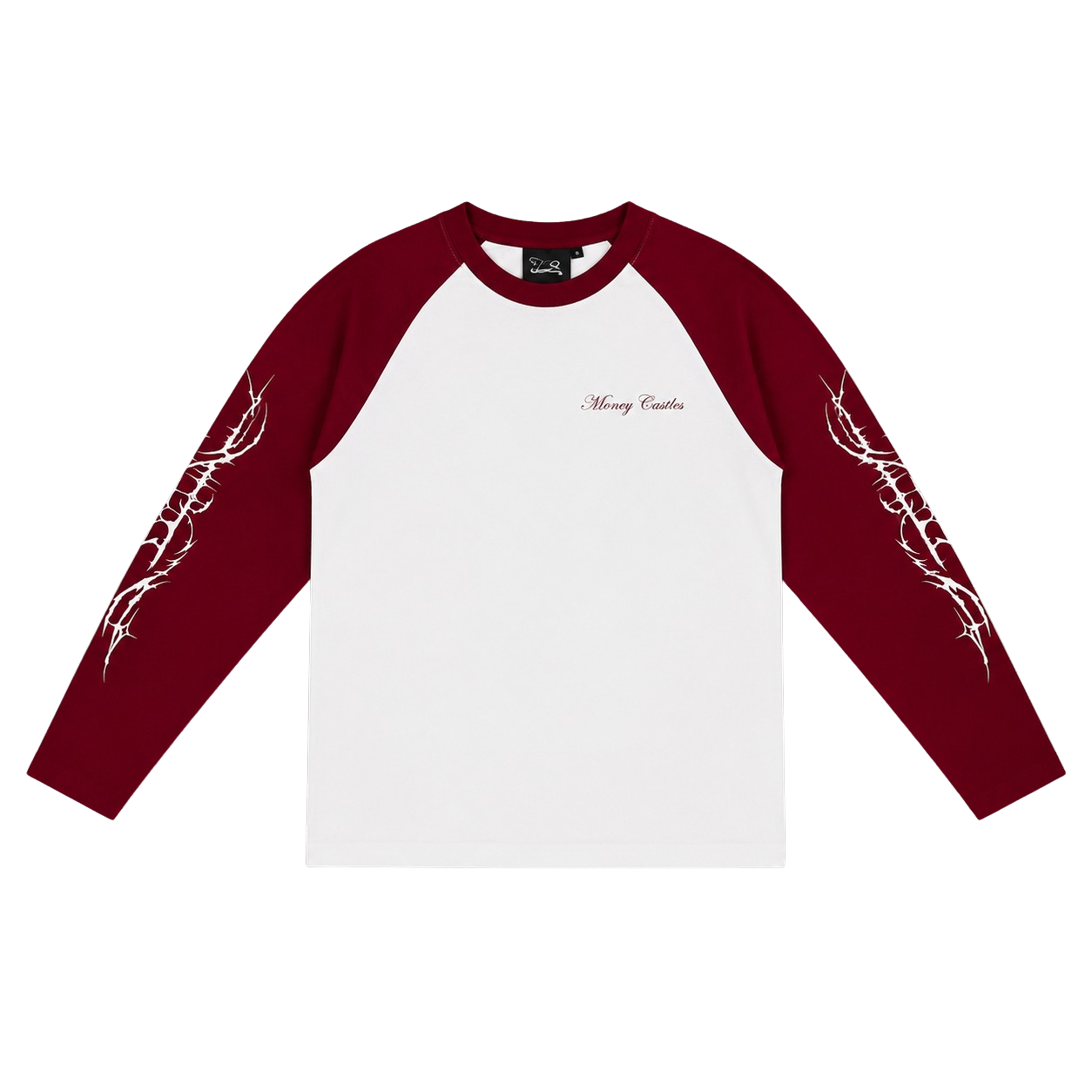 CYBER LONGSLEEVE White/Red